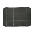 BATHROOM MAT TILES 40x60cm BLACK