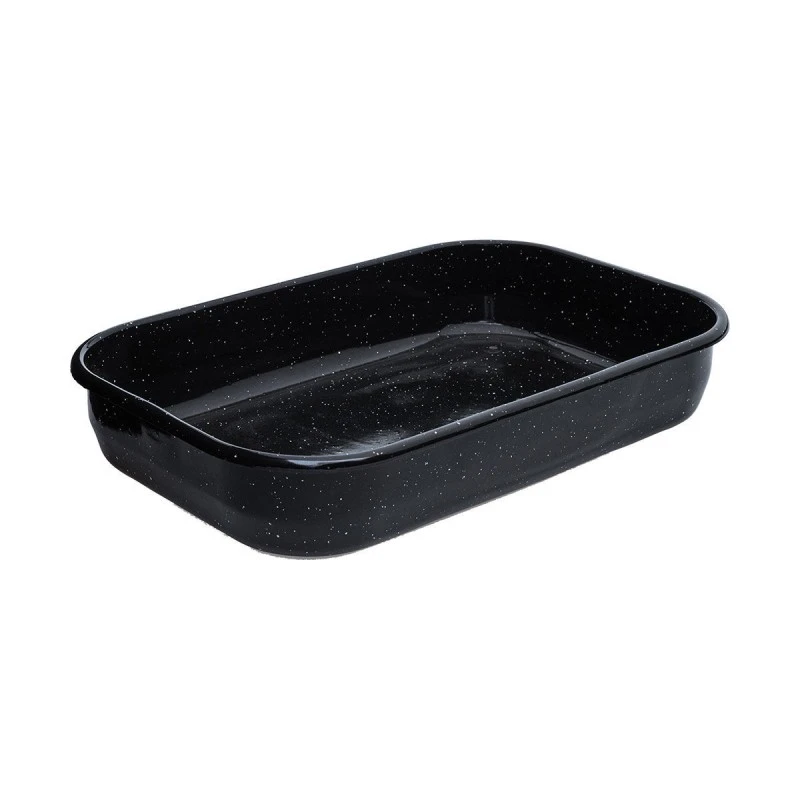 BAKING PAN ENAMEL RECTANGULAR 41x28x7.5cm 7lt