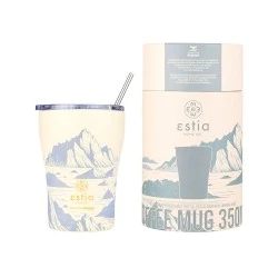 INSULATED COFFEE MUG SAVE THE AEGEAN 350ml ALPINE ESSENCE INSULATED COFFEE MUG SAVE THE AEGEAN 350ml ALPINE ESSENCE