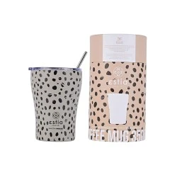 INSULATED COFFEE MUG SAVE THE AEGEAN 350ml LEOPARD TAUPE INSULATED COFFEE MUG SAVE THE AEGEAN 350ml LEOPARD TAUPE