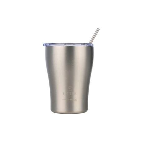 INSULATED COFFEE MUG SAVE THE AEGEAN 350ml STEEL FLOW