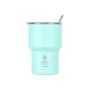 INSULATED MUG LITE SAVE THE AEGEAN 400ml BERMUDA GREEN