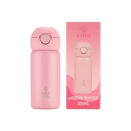 INSULATED KIDS BOTTLE  WONDER BOTTLE SAVE THE AEGEAN 350ml CANDY PINK
