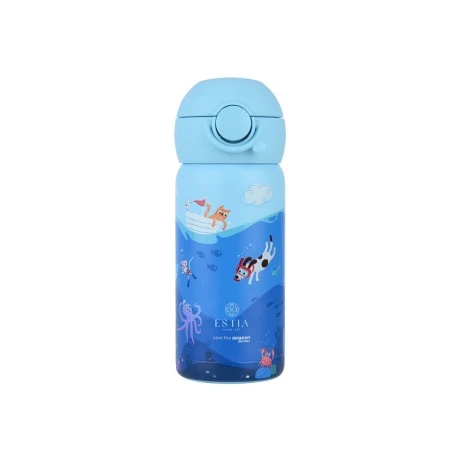 INSULATED KIDS BOTTLE WONDER BOTTLE SAVE THE AEGEAN 350ml OCEAN PLAY