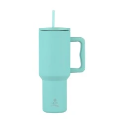 INSULATED STRAW TUMBLER XL SAVE THE AEGEAN 1200ml BERMUDA GREEN INSULATED STRAW TUMBLER XL SAVE THE AEGEAN 1200ml BERMUDA GREEN
