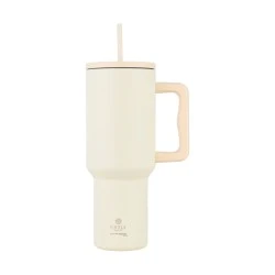 INSULATED STRAW TUMBLER XL SAVE THE AEGEAN 1200ml LILY WHITE INSULATED STRAW TUMBLER XL SAVE THE AEGEAN 1200ml LILY WHITE