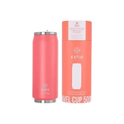 ESTIA ΘΕΡΜΟΣ TRAVEL CUP SAVE THE AEGEAN 500ml FUSION CORAL ESTIA ΘΕΡΜΟΣ TRAVEL CUP SAVE THE AEGEAN 500ml FUSION CORAL