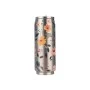 INSULATED BOTTLE  TRAVEL CUP SAVE THE AEGEAN 500ml SILVER BOTANIC