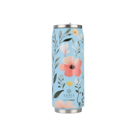 INSULATED BOTTLE TRAVEL CUP SAVE THE AEGEAN 500ml SKY GARDEN