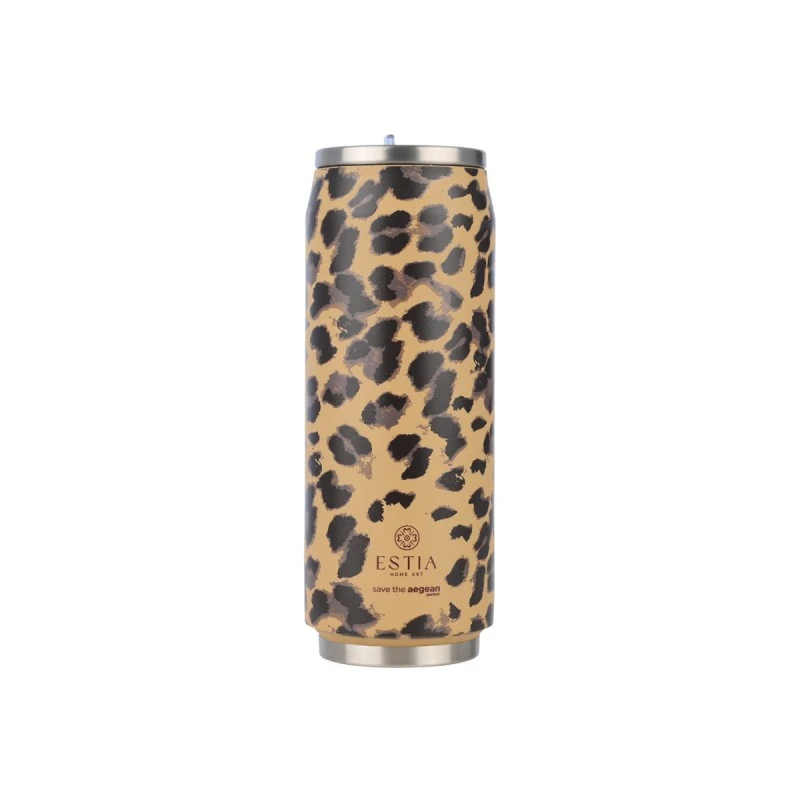INSULATED BOTTLE  TRAVEL CUP SAVE THE AEGEAN 500ml SPOTTED PROWL