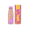 INSULATED BOTTLE TRAVEL FLASK SAVE THE AEGEAN 500ml BANANA SWIRL