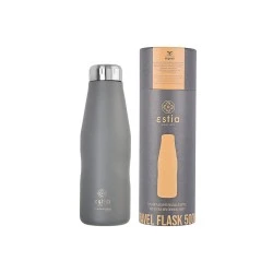 INSULATED BOTTLE TRAVEL FLASK SAVE THE AEGEAN 500ml FJORD GREY INSULATED BOTTLE TRAVEL FLASK SAVE THE AEGEAN 500ml FJORD GREY