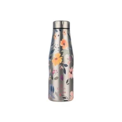 INSULATED BOTTLE TRAVEL FLASK SAVE THE AEGEAN 500ml SILVER BOTANIC INSULATED BOTTLE TRAVEL FLASK SAVE THE AEGEAN 500ml SILVER BOTANIC