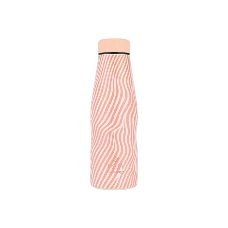 INSULATED BOTTLE TRAVEL FLASK SAVE THE AEGEAN 500ml SOFT RIPPLE