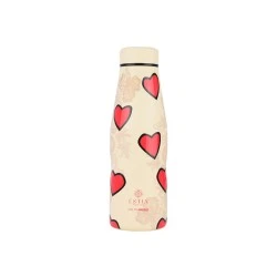 INSULATED BOTTLE TRAVEL FLASK SAVE THE AEGEAN 500ml TENDER LACE INSULATED BOTTLE TRAVEL FLASK SAVE THE AEGEAN 500ml TENDER LACE