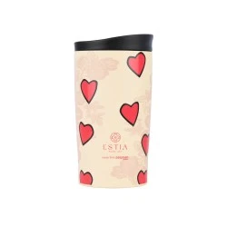 ESTIA ΘΕΡΜΟΣ TRAVEL MUG SAVE THE AEGEAN 350ml TENDER LACE ESTIA ΘΕΡΜΟΣ TRAVEL MUG SAVE THE AEGEAN 350ml TENDER LACE