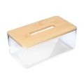 TISSUE HOLDER BAMBOO ESSENTIALS 23x13x10cm