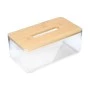 TISSUE HOLDER BAMBOO 23x13x10cm
