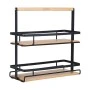 ORGANISATION CASE BAMBOO ESSENTIALS 2-TIER WITH HANDLE