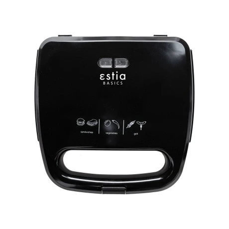 GRILL TOASTER BLACK PLUS 2-SLICE 750w BLACK