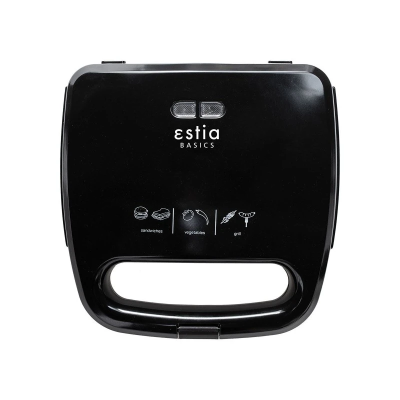 GRILL TOASTER BLACK PLUS 2-SLICE 750w BLACK