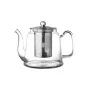 TEAPOT GLASS 1000ml WITH STAINLESS STEEL FILTER