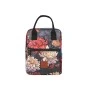 LUNCH BAG SAVE THE AEGEAN INSULATED 7lt MIDNIGHT BLOSSOM