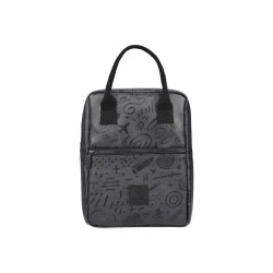 LUNCH BAG SAVE THE AEGEAN INSULATED 7lt NOIR ECHO LUNCH BAG SAVE THE AEGEAN INSULATED 7lt NOIR ECHO
