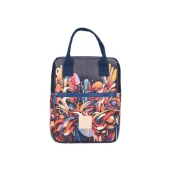 LUNCH BAG SAVE THE AEGEAN INSULATED 7lt VIBRANT VORTEX LUNCH BAG SAVE THE AEGEAN INSULATED 7lt VIBRANT VORTEX