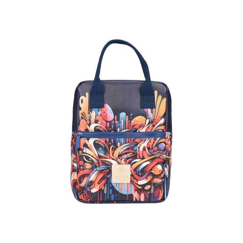 LUNCH BAG SAVE THE AEGEAN INSULATED 7lt VIBRANT VORTEX