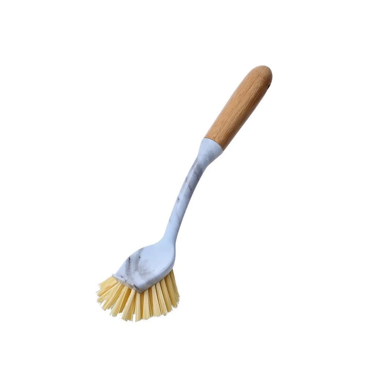 DISH HAND BRUSH BAMBOO ESSENTIALS MARBLE