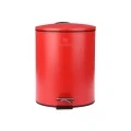 BATHROOM BIN CLASSIC SOFT CLOSE 5lt MATTE RED