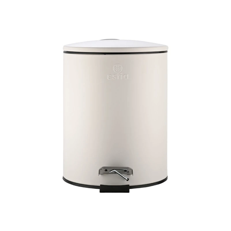 BATHROOM BIN CLASSIC SOFT CLOSE 5lt MATTE WHITE