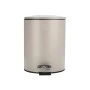 BATHROOM BIN CLASSIC 5lt SOFT CLOSE MATTE TAUPE