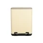 BATHROOM BIN CUBIC SOFT CLOSE 6lt IVORY