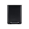 BATHROOM BIN CUBIC SOFT CLOSE 6lt BLACK