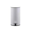 BATHROOM BIN SLIM SOFT CLOSE 5lt MATTE WHITE