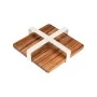NAPKIN HOLDER ALLURE RECTANGULAR METALLIC IVORY