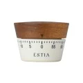 KITCHEN TIMER ALLURE 60 MINUTES ANALOG IVORY