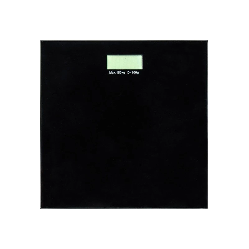 BATHROOM SCALE BLACK DIGITAL MAX WEIGHT 150kg