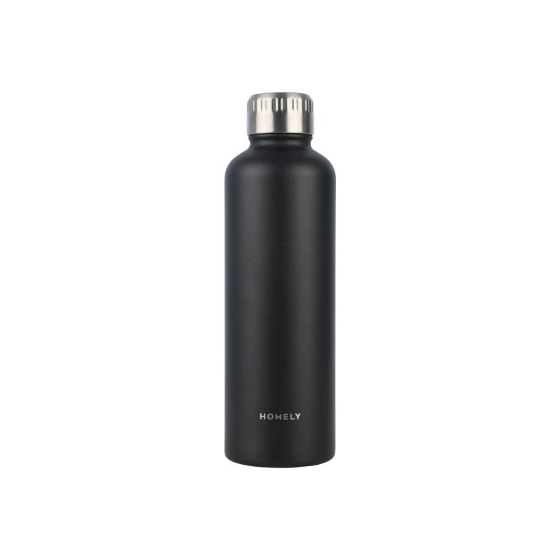 INSULATED BOTTLE FLASK HOMELY 500ml MIDNIGHT BLACK
