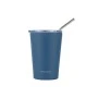 INSULATED BOTTLE MUG 400ml INDIGO BLUE
