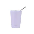 INSULATED BOTTLE MUG HOMELY 400ml LAVENDER FOG