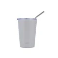 INSULATED BOTTLE MUG HOMELY 400ml PEBBLE GRAY