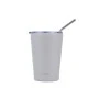 INSULATED BOTTLE MUG 400ml PEBBLE GRAY