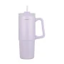 INSULATED BOTTLE STRAW TUMBLER 900ml LAVENDER FOG