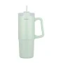 INSULATED BOTTLE STRAW TUMBLER 900ml SEAFOAM
