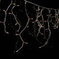 150 LED Light Bulbs Warm White Scalable, Rain, Transparent TnS Power Cable