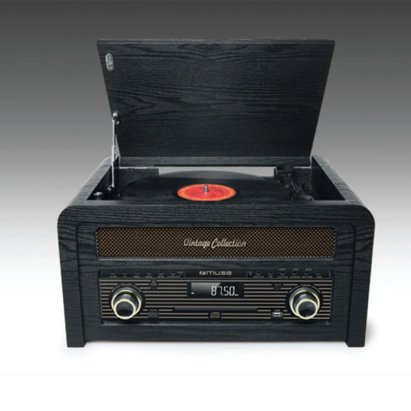 Πικάπ/Bluetooth/CD/FM MT-115W MUSE Με USB Μαύρο
