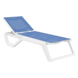 RIO PRO ΞΑΠΛΩΣΤΡΑ WHITE/BLUE ΠΟΛ/ΝΙΟΥ 190X70X33εκ. RIO PRO ΞΑΠΛΩΣΤΡΑ WHITE/BLUE ΠΟΛ/ΝΙΟΥ 190X70X33εκ.